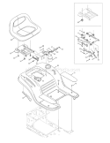Page H Diagram and Parts List for 13AO772G055 2008 Yard Man Lawn Tractor